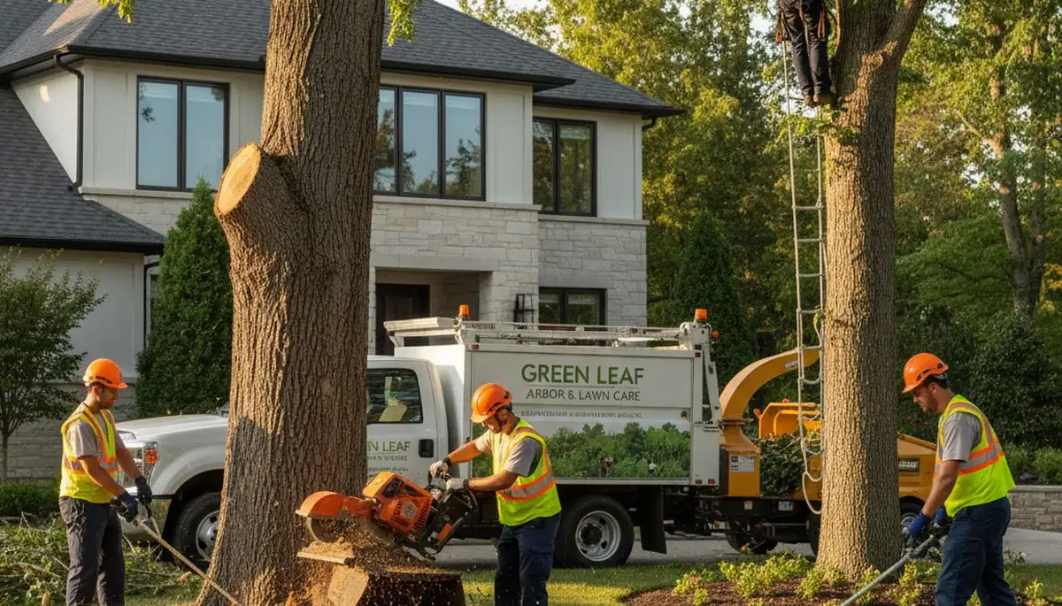 Professional lawn care and tree removal in Palm Harbor, FL for healthy coastal turf