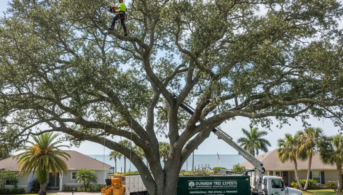 Professional tree removal service in Palm Harbor FL by local certified arborists