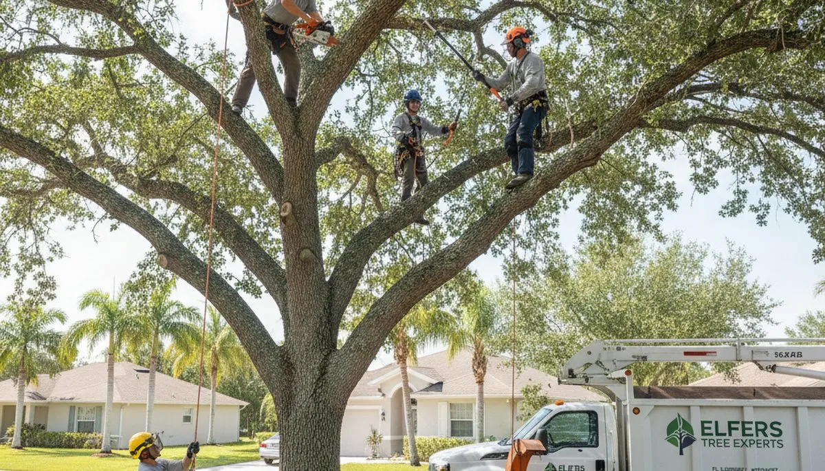Professional tree removal service in Palm Harbor FL by certified arborists