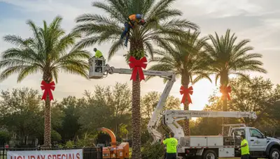 Professional tree removal service in Palm Harbor FL by certified local arborists