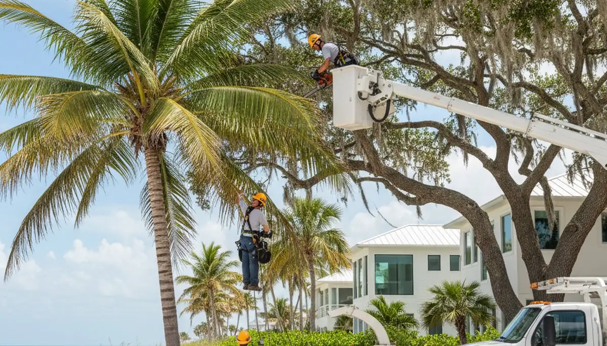 Professional tree removal service in Palm Harbor FL by certified arborists