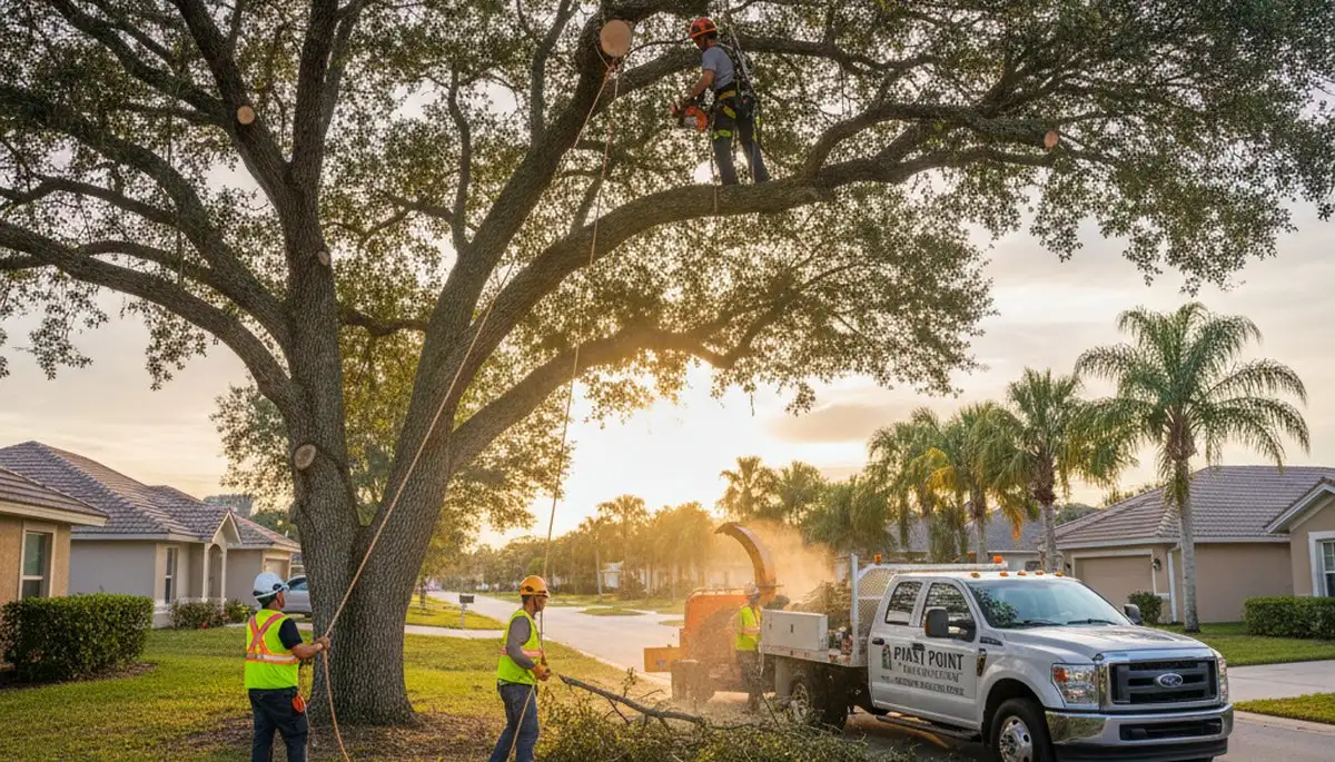 Professional tree removal service in Palm Harbor FL by expert arborists