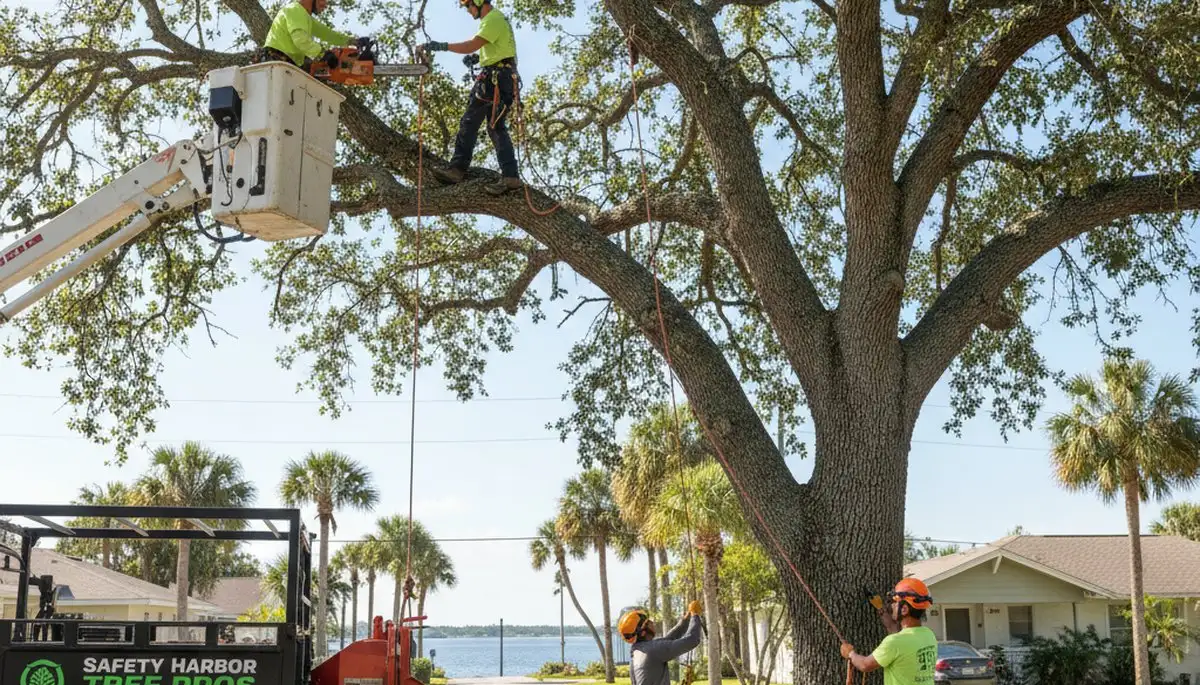 Professional tree removal service in Palm Harbor FL by certified arborists